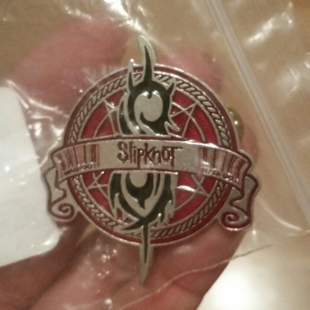 NWT Slipknot Metal Enamel Pin